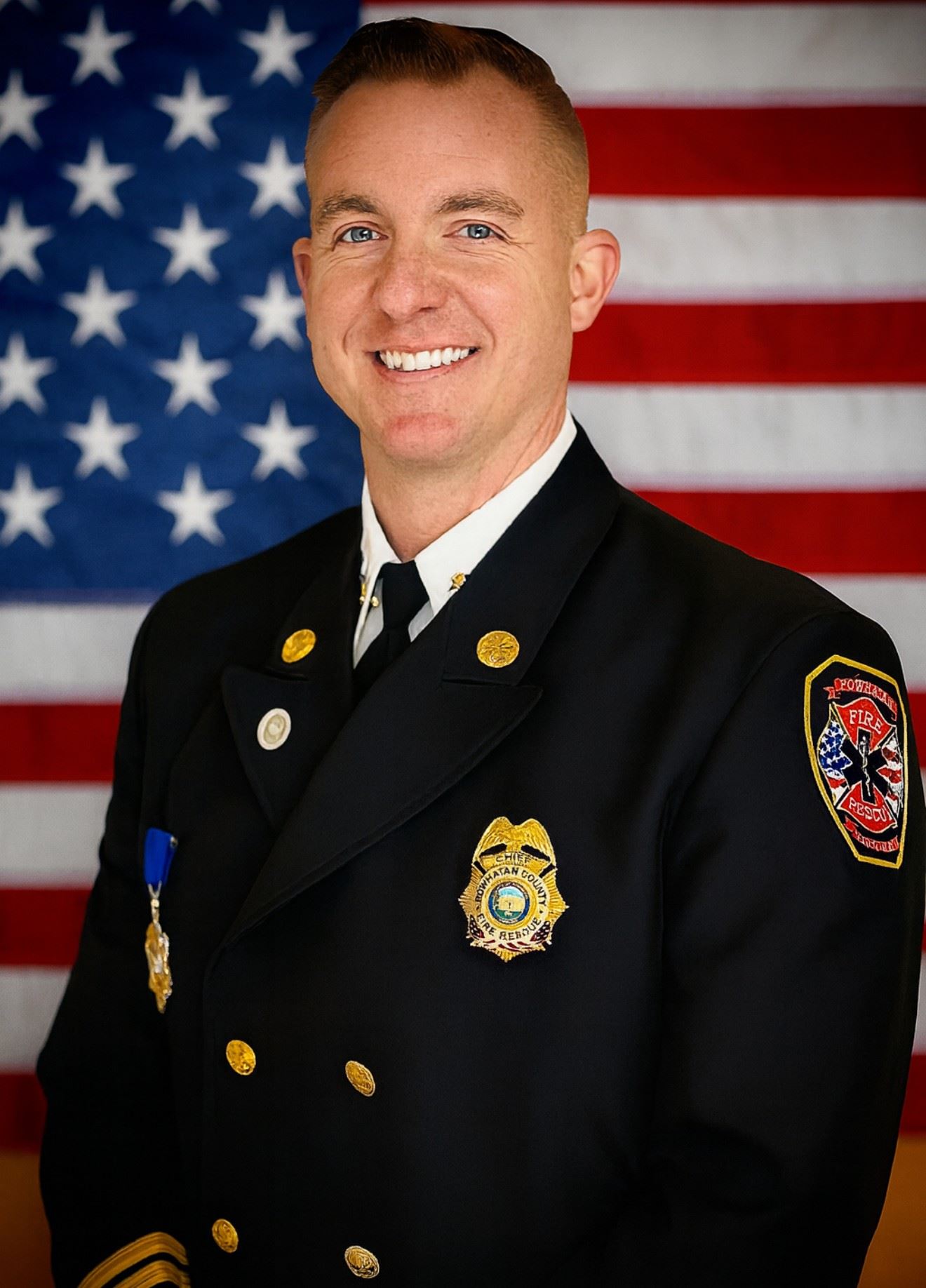 Fire & Rescue Chief David "DJ" Johnston
