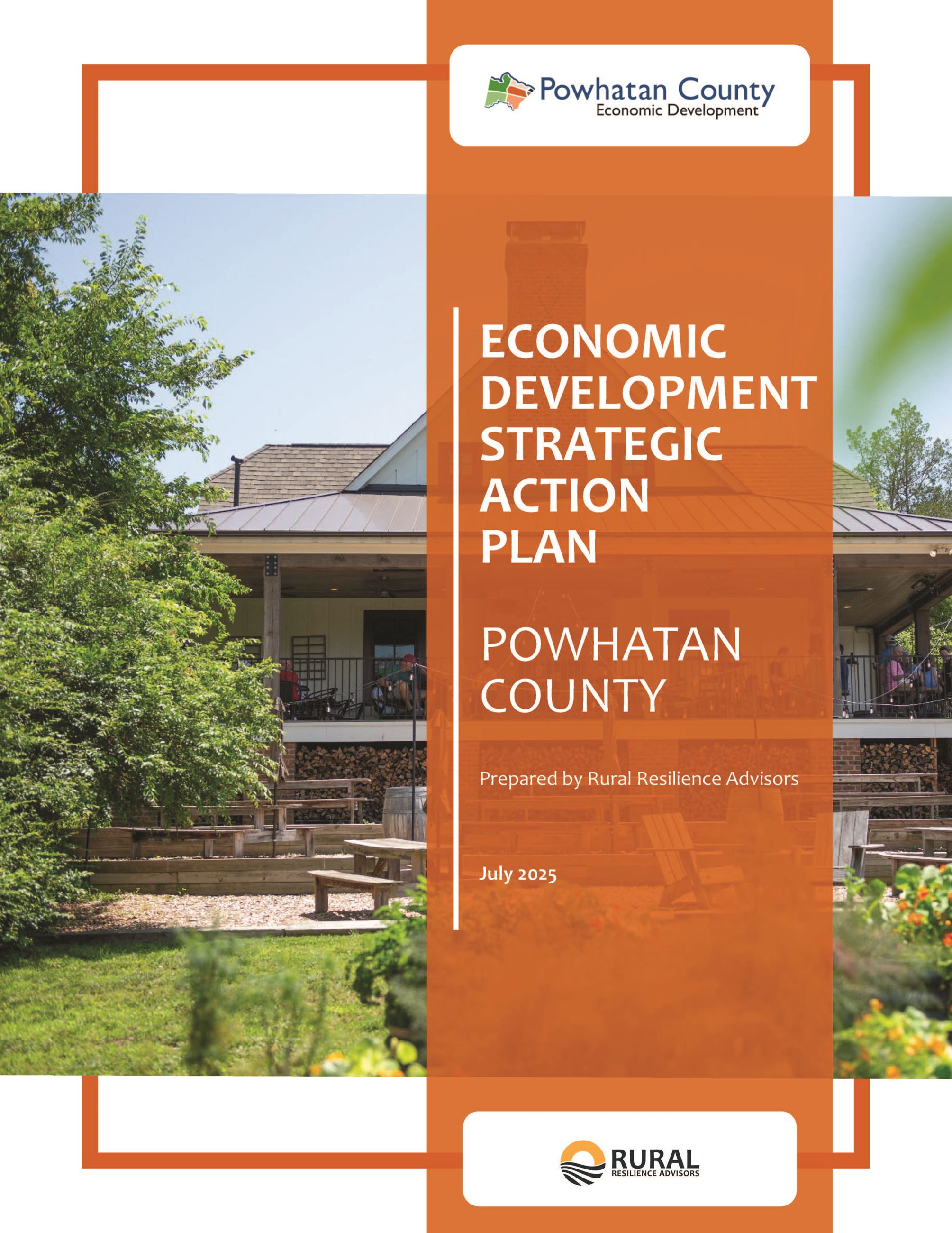 Powhatan 2025 _Front Page_Econ Dev Strategic Plan 1